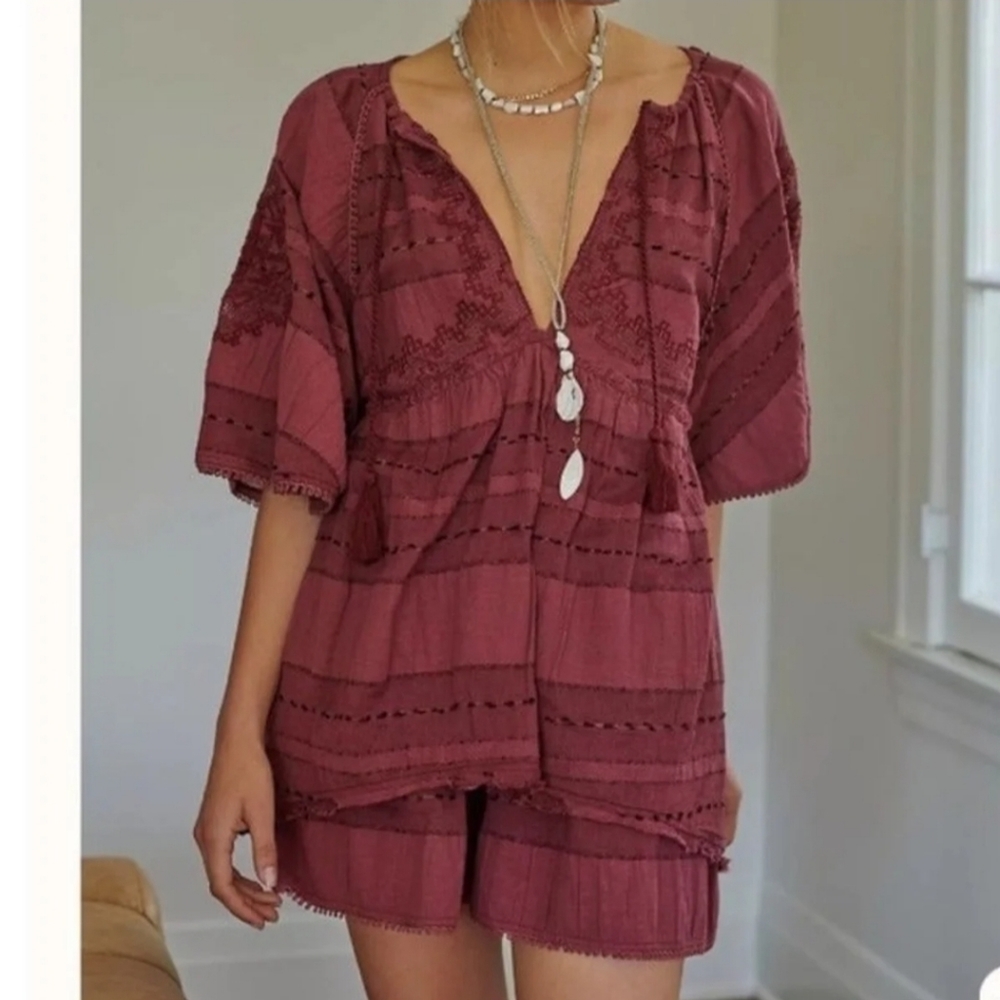 Free People Sedona Short Set (top and bottom) - Picture 3 of 6